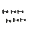 thumbnail image 1 of Danya B. Black Industrial Decorative Cast Iron Nail Head Wall Hooks (Set of 6), 1 of 4