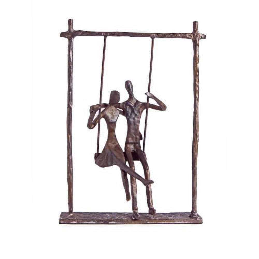 Danya B Bronze Contemporary Home Decor & Furniture Sculpture, Bronze