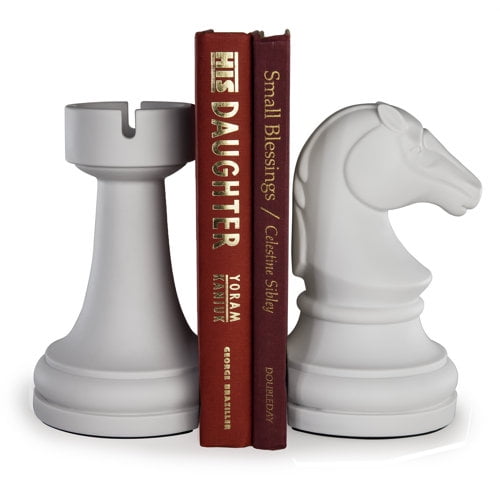 Danya B Chess Rook Knight Book Ends