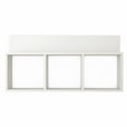 thumbnail image 1 of Danya B. Contemporary, Industrial 5.75" x 31.5" 2-Tier White Floating Shelf, 1 of 2