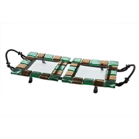 Danya B Double Square Tile Platter