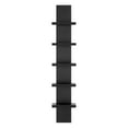 thumbnail image 1 of Danya B Modern 6” x 30” 5-Tier Floating Shelf, 1 of 15