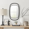 thumbnail image 1 of Danya B. Sonya 29.6-inch Contemporary Rectangular Wall Mirror with Black Iron Frame, 1 of 9