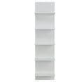 thumbnail image 1 of Danya B. White Finish Wide Column Wall Shelf, 1 of 6