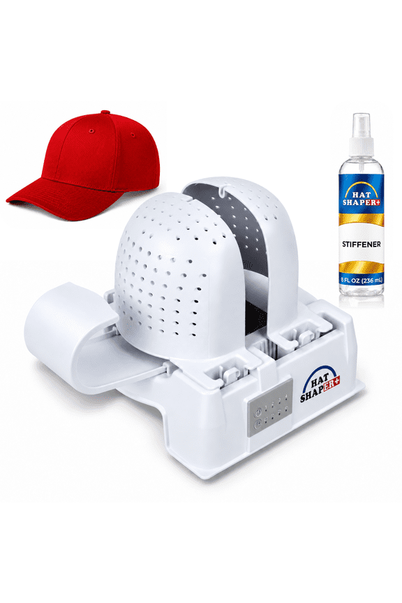 Hat Shaper Machine, Includes Stiffening Spray, Adjustable