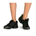 thumbnail image 1 of DanzNmotion Women's Jazz Sneakers, Style 9880, Black, Size 14, 1 of 1