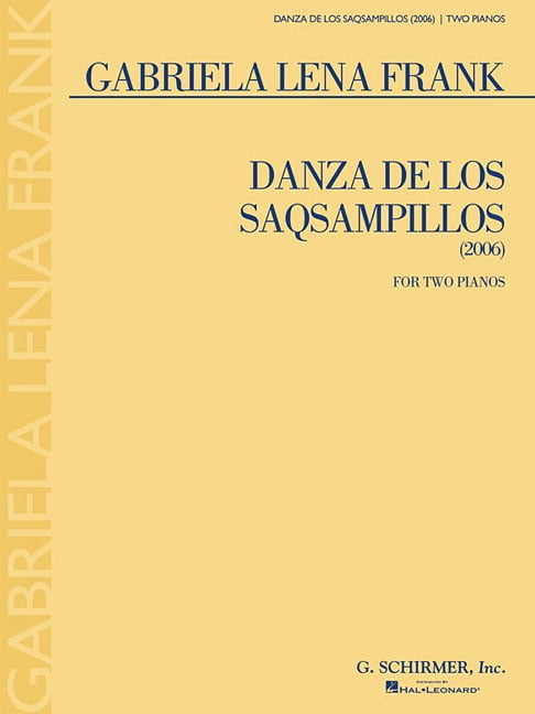 Danza de Los Saqsampillos: Two Pianos, Four Hands, (Paperback)