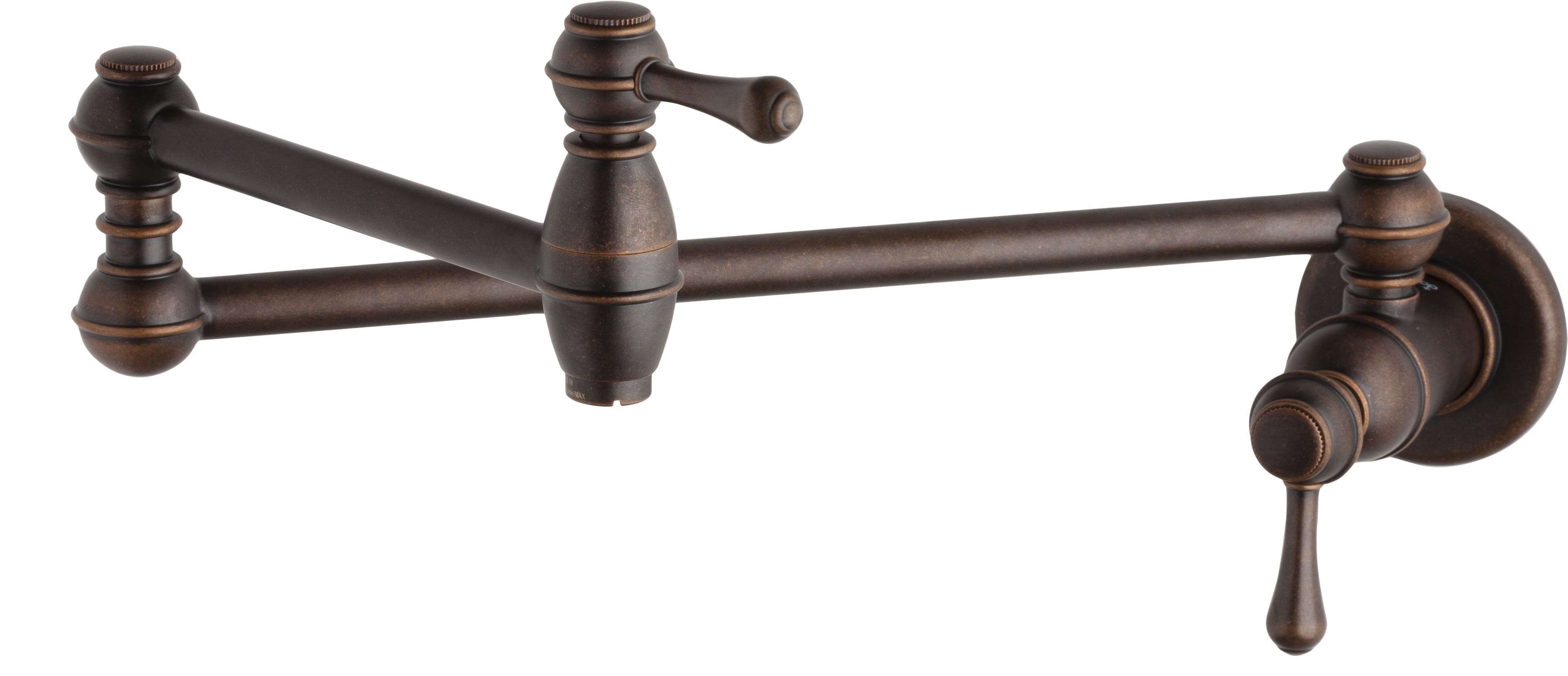 Danze D205057BR Opulence Wall Mount Pot Filler, Tumbled Bronze
