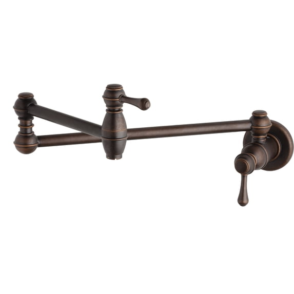 Danze D205057BR Opulence Wall Mount Pot Filler, Tumbled Bronze