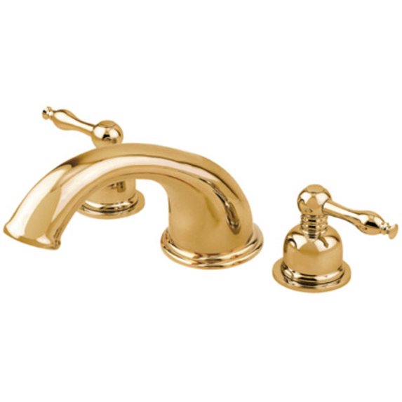 Danze D302555PBVT Polished Brass Roman Tub Trim