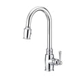 thumbnail image 1 of Danze D455557 Opulence Single Handle Pull-Down Kitchen Faucet with SnapBack® Retraction, Chrome, 1 of 7