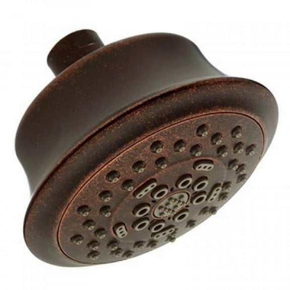 Danze D462027BR Surge 4 1/2" 5 Function Showerhead, Tumbled Bronze