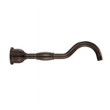 Danze D481376BR 12 Tumbled Bronze Shower Arm with a Flange