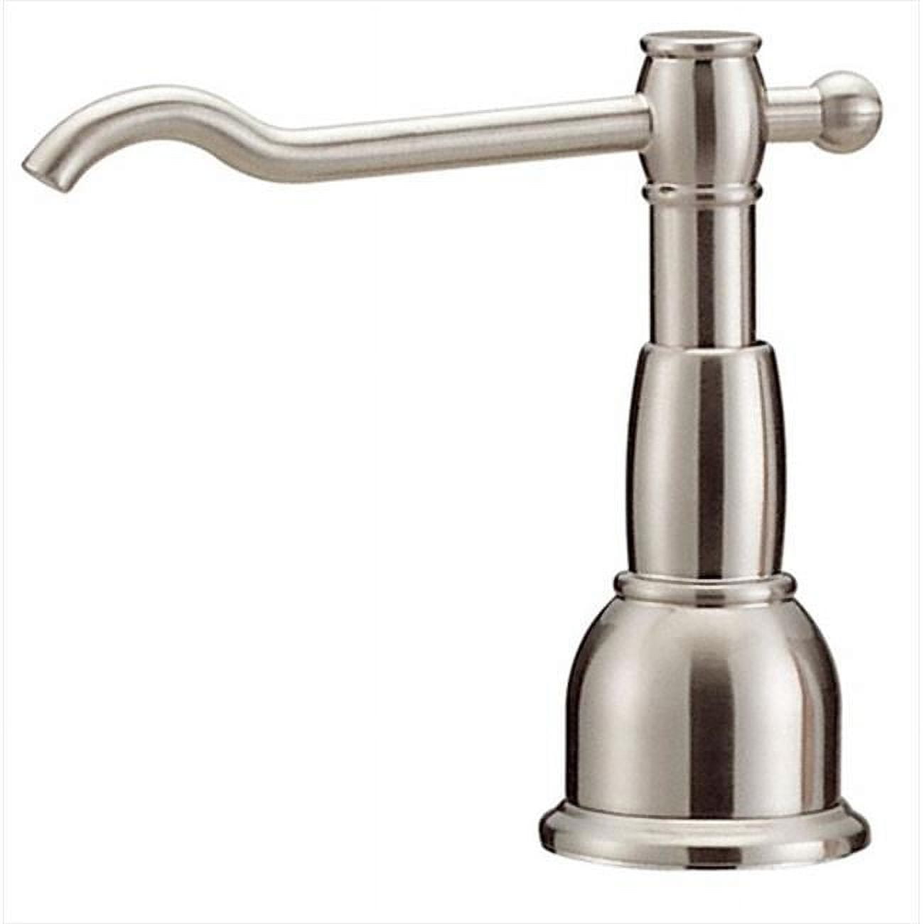 Stainless Steel Deck Mount Soap and Lotion Dispenser