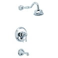 thumbnail image 1 of Danze D500057TC Opulence One-Handle 5-Spray Tub and Shower Faucet Trim and Treysta Cartridge, Chrome, 1 of 4