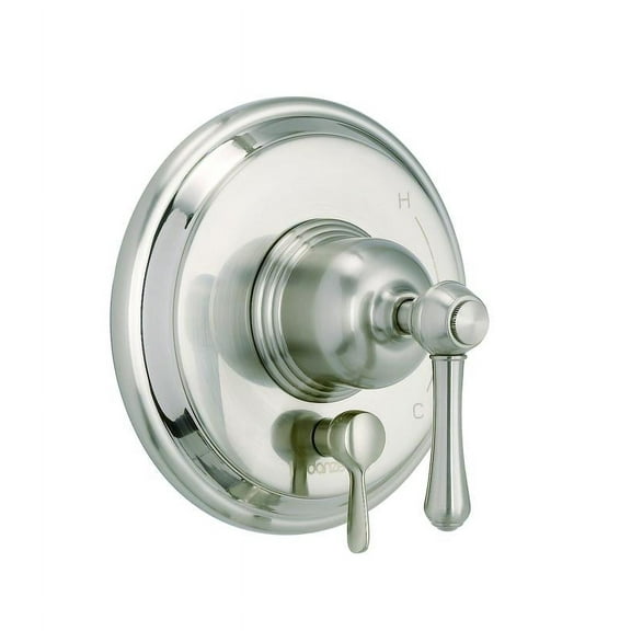 Danze D500457BNTC Opulence One-Handle Pressure Balance Valve-Only Trim and Treysta Cartridge, Brushed Nickel