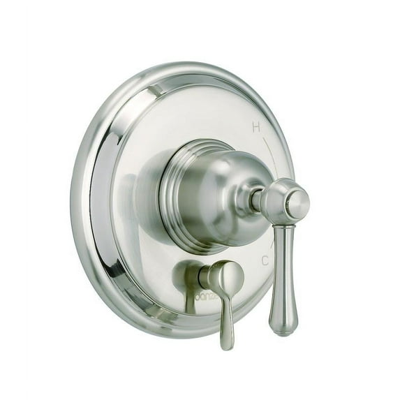 Danze D500457BNTC Opulence One-Handle Pressure Balance Valve-Only Trim and Treysta Cartridge, Brushed Nickel