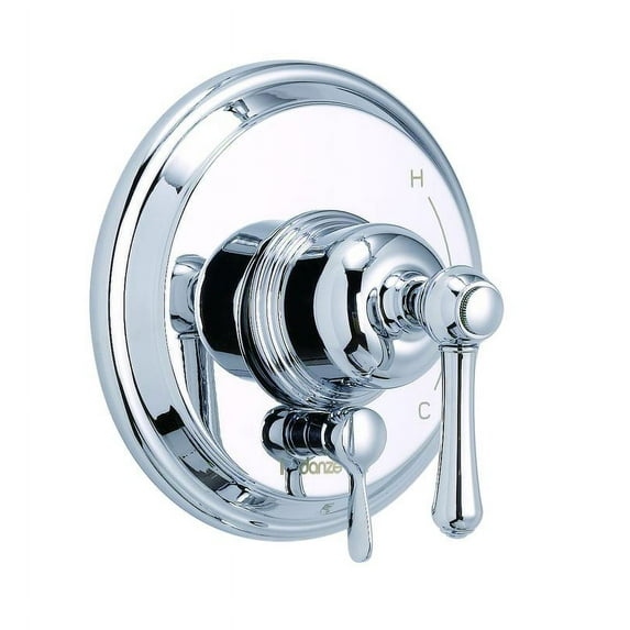 Danze D500457TC Opulence One-Handle Pressure Balance Valve-Only Trim and Treysta Cartridge, Chrome