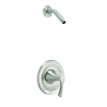 Danze D510522LSBNTC Antioch Shower-Only Trim and Treysta Cartridge-Less Showerhead, Brushed Nickel