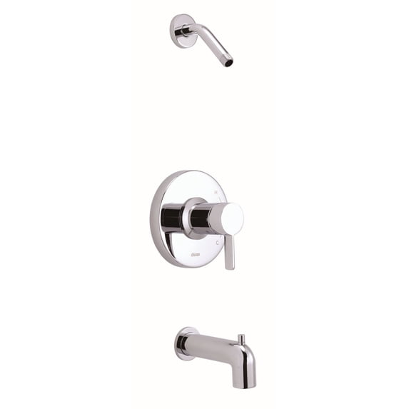 Danze D520030LSTC Amalfi Tub and Shower Trim and Treysta Cartridge-Less Showerhead, Chrome