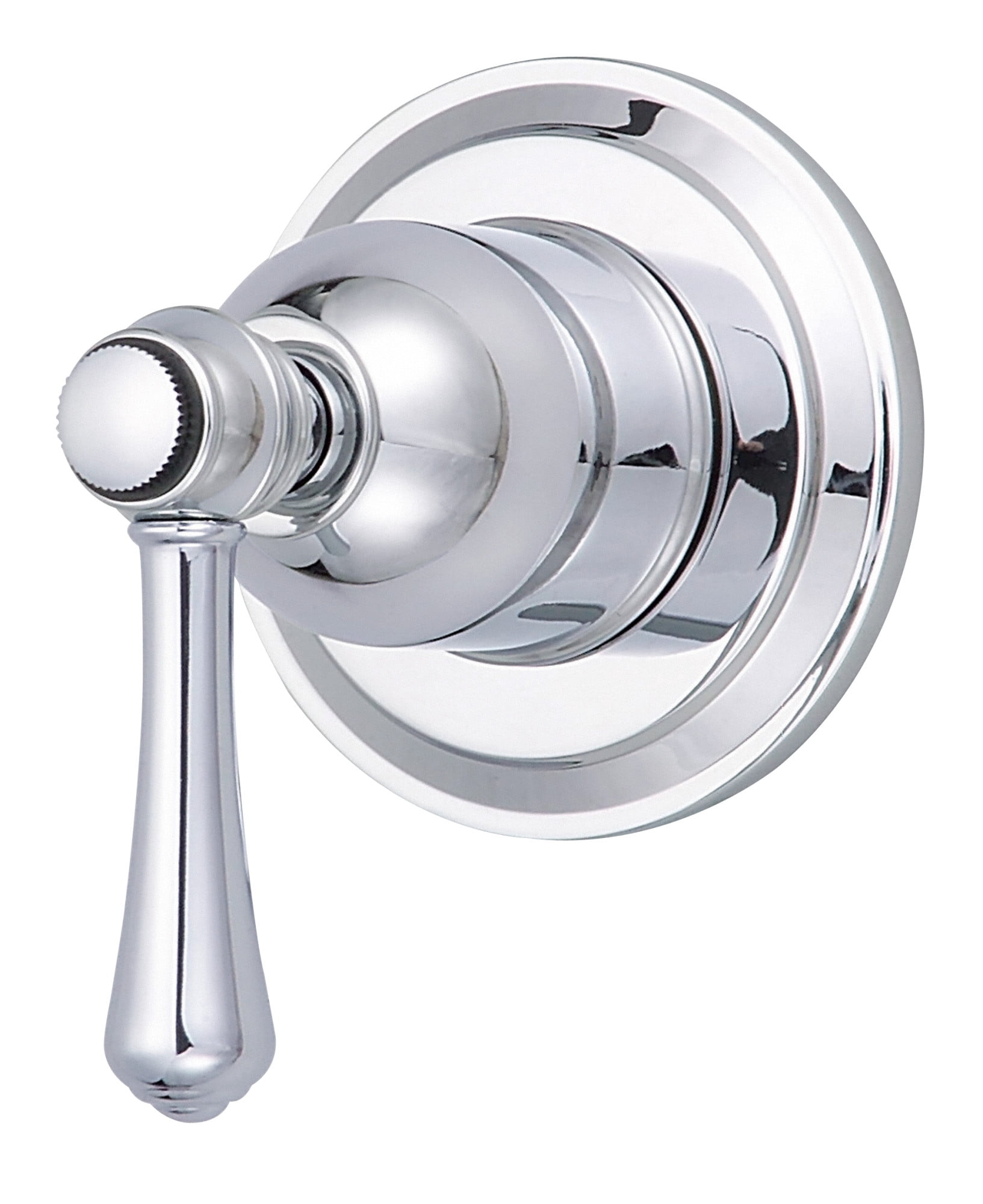 Chrome Wall-Mounted Lever Shower Faucet Trim Kit