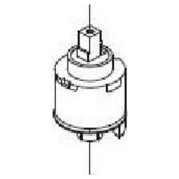 Danze DA507838N Ceramic Disc Cartridge for Single-Handle Faucets, 40mm
