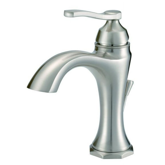 Danze Draper Single Handle Bathroom Faucet, Brushed Nickel