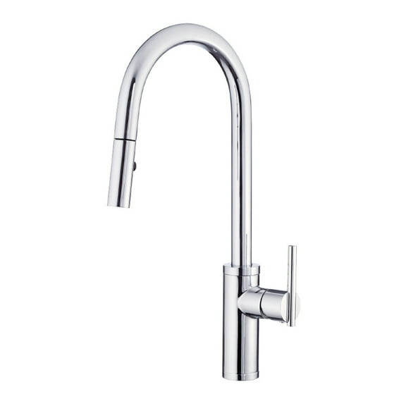 Danze Parma Cafe Pull-Down Kitchen Faucet 1.75 GPM Chrome