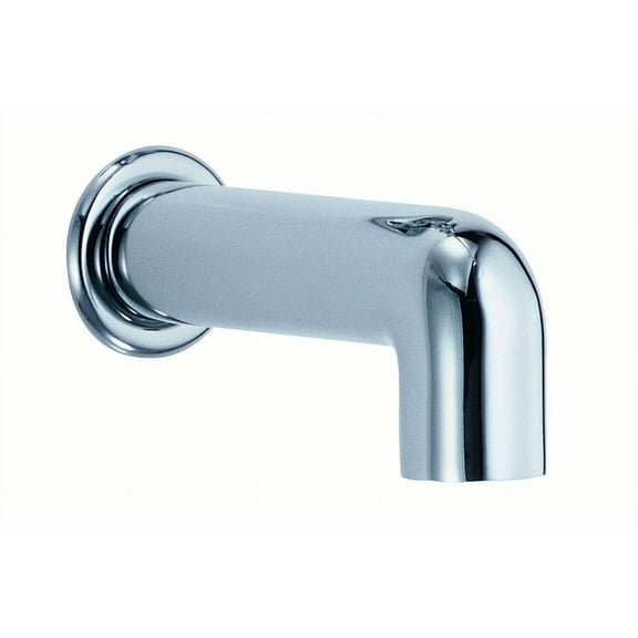 Danze Parma Wall Mount Tub Spout without Diverter, 6 1/2-Inch, Chrome