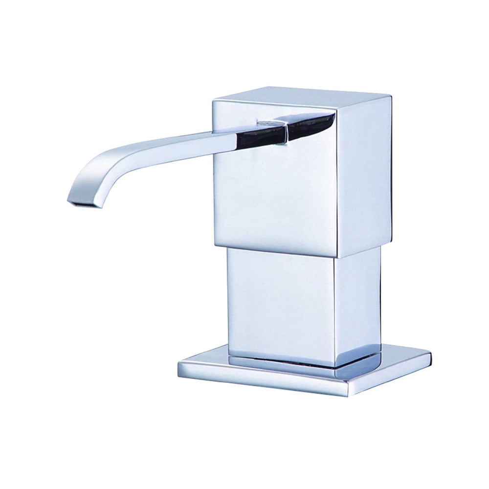 Sirius Polished Chrome Metal Deck Mount Soap & Lotion Dispenser