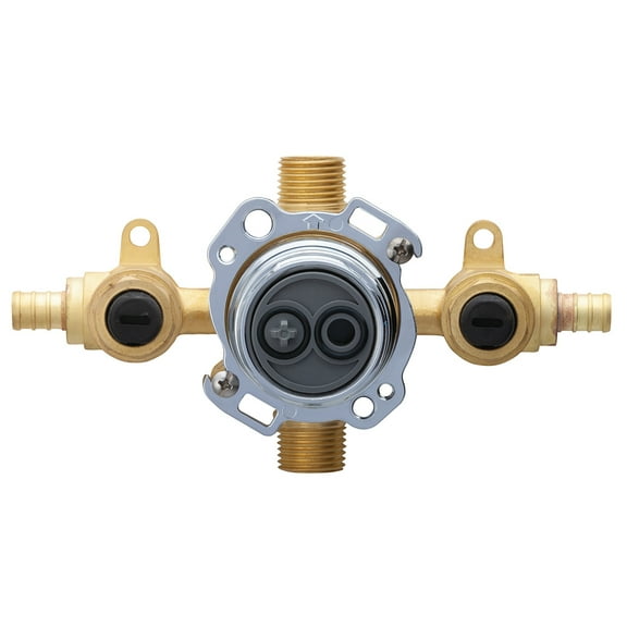 Danze Treysta Tub & Shower Valve- Horizonatl Inputs WITH Stops- Crimp Pex