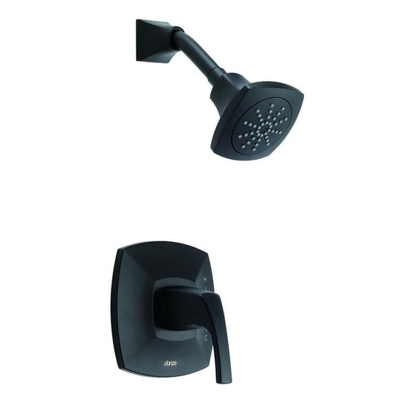 Danze Vaughn Shower Only Trim, Satin Black