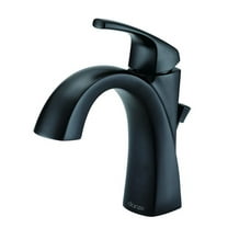 Danze Vaughn Single Handle Bathroom Faucet, Satin Black