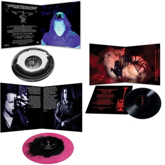 Danzig 5: Blackacidevil (Black & White Haze LP Vinyl) & Sings Elvis (Pink & Black Haze LP Vinyl) & 777: I Luciferi