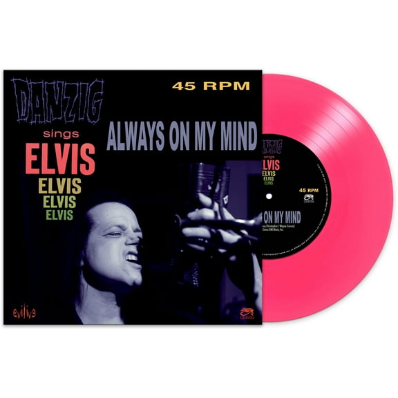 Danzig - Always On My Mind (Pink) - Music & Performance - Vinyl [7-Inch]