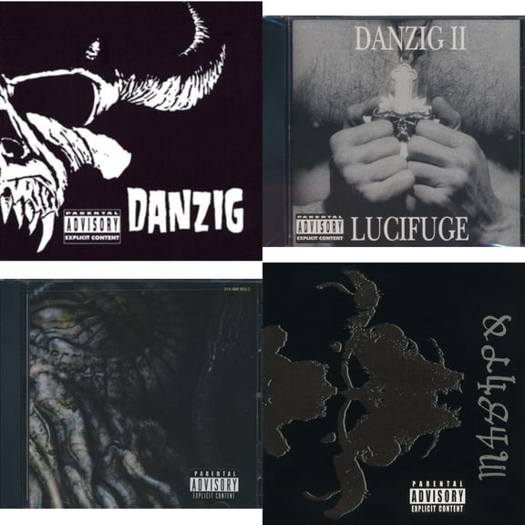 Danzig & Danzig 2: Lucifuge & Danzig 3: How Gods Kill & Danzig 4 [CD Bundle]