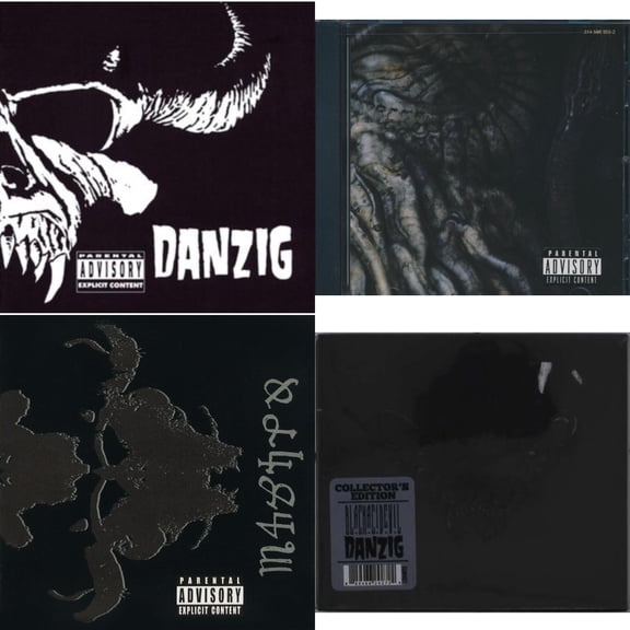 Danzig & Danzig 3: How Gods Kill & Danzig 4 & Danzig 5: Blackacidevil [CD Bundle]
