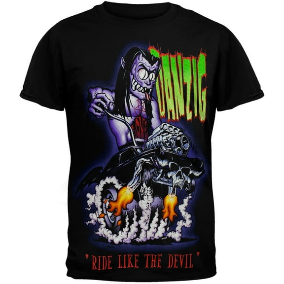 Danzig Men's Ride Like The Devil Short Sleeve T Shirt