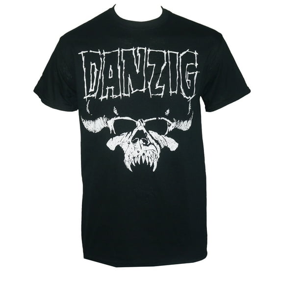 Danzig Men's Skull Logo Black T-shirt