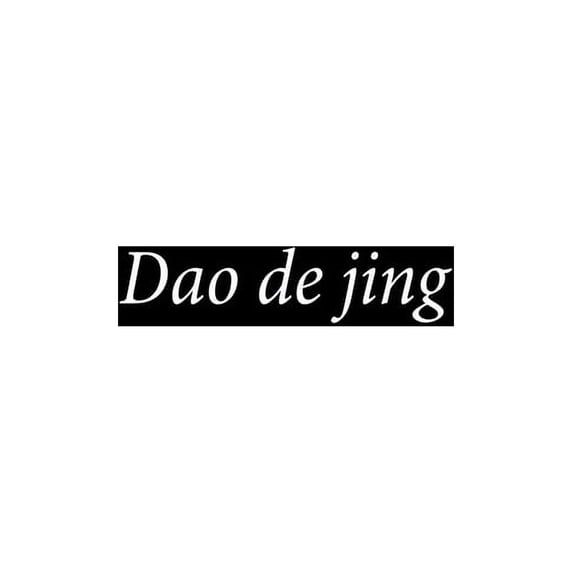 Dao de jing (Paperback)