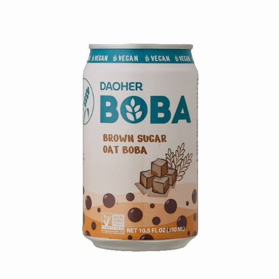 DaoHer Beverage - Vegan Brown Sugar Oat Boba, 10.5fl