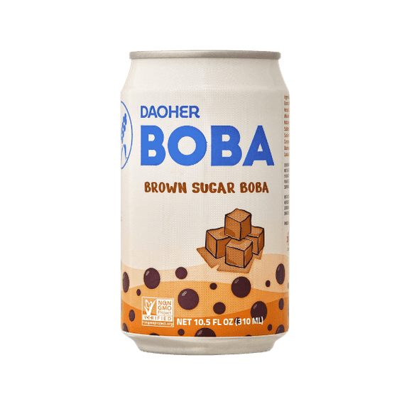 DaoHer Brown Sugar BOBA, 10.5 fl. oz. (12 Pack)