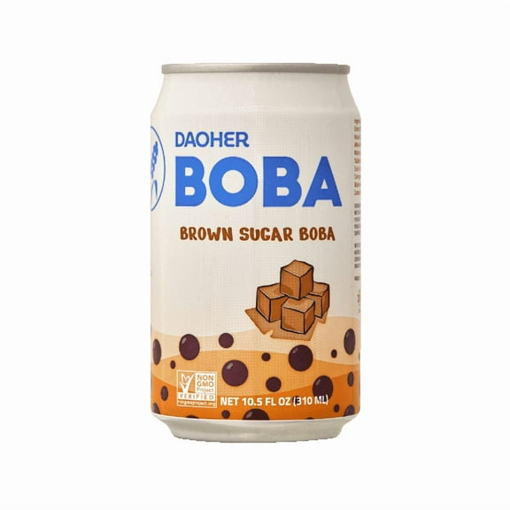 DaoHer Brown Sugar BOBA, 10.5 fl. oz. (12 Pack)