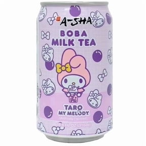 A-Sha My Melody Boba Milk Tea, Taro Flavor, 310ml - pack of 2 - Instant Drink Tea