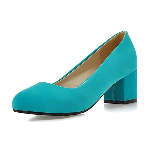 Daolelai 2025 New Single Shoes for Women Retro Mary Jane Shoes Thick Heel Round Toe Large Size Women's Shoes