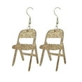 thumbnail image 1 of Daolelai 3D Chair Earrings, 1 of 6