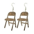 thumbnail image 1 of Daolelai 3D Chair Earrings, 1 of 6