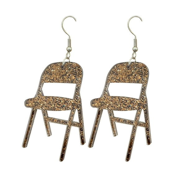 Daolelai 3D Chair Earrings