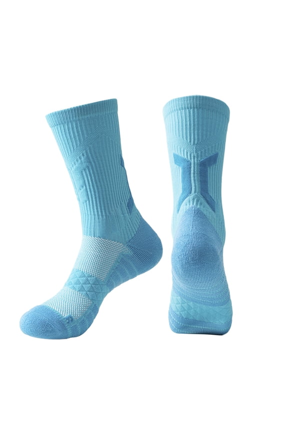 Adult Stockings Professional Actual Combat Basketball Socks Professional Training Elite Socks Breathable Quick-Drying Towel Bottom Sweat-Absorbing Sports Pressure Socks