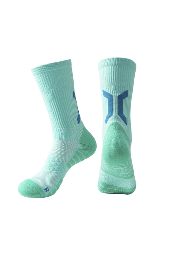 Adult Stockings Professional Actual Combat Basketball Socks Professional Training Elite Socks Breathable Quick-Drying Towel Bottom Sweat-Absorbing Sports Pressure Socks